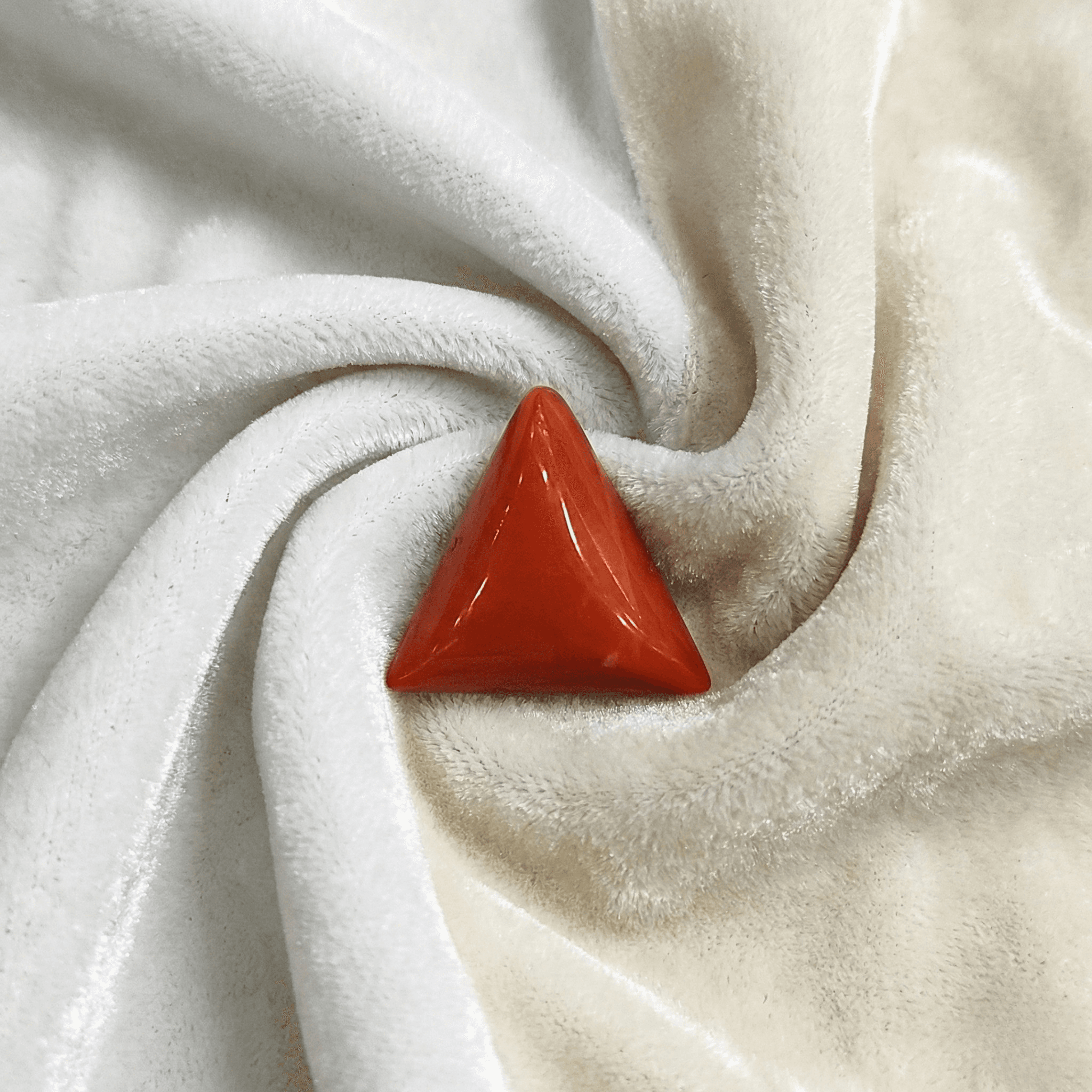 Natural Red Coral Triangular – Gemwix By Destiny Star Stores